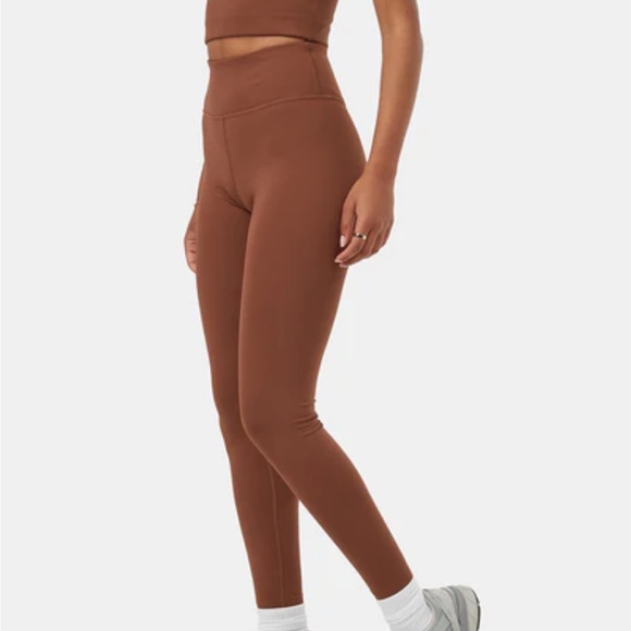 Tentree InMotion High Rise Legging in Sepia - Picture 1 of 5